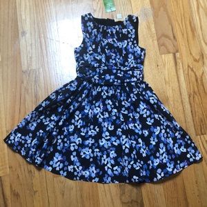 Kate Spade girls printed party dress. Size 7